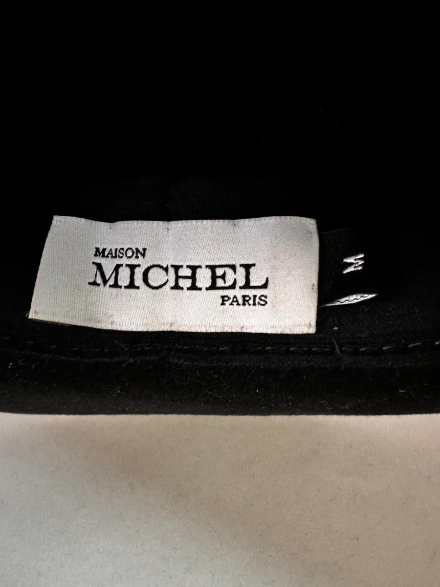 Chapeau Cowboy Maison Michel Paris - 100% Cachemire - Taille M - Noir - Neuf Sans étiquette