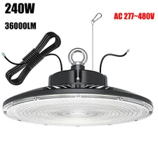 480Volts LED UFO High Bay Light 150W 200W 240W Industrial Warehouse Shop Lights