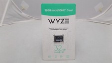 WYZE WYZEMSD32C10 EXPANDABLE STORAGE 32GB MICROSDHC MEMORY CARD CLASS 10, BLACK