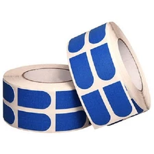 Turbo 500 Count Bulk Roll Grip Strips BLUE 1" Bowling Tape