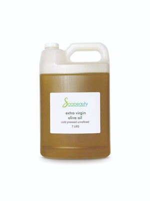 Olive Oil Extra Virgin 100% Pure & Natural Cold Pressed 7 lb