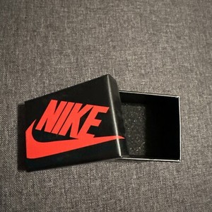 Nike Box Sneaker Miniature Box Ring Box .