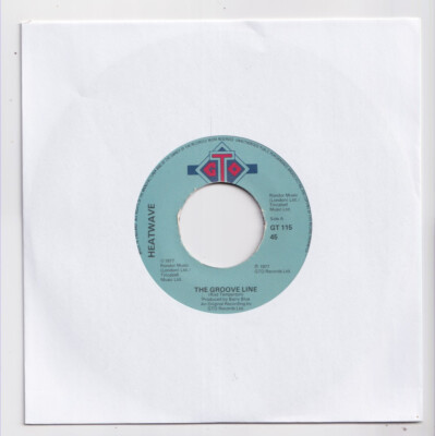 (AD249) Heatwave, The Groove Line - 1977 - 7'' vinyl