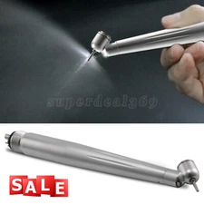 Dental LED E-generator 45° Degree Surgical High Speed Handpiece 4 Holes Fit NSK