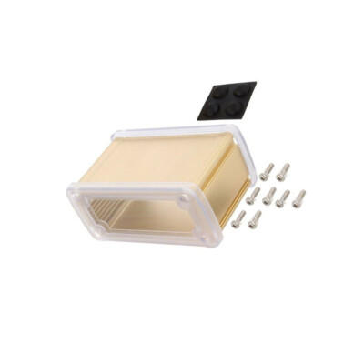 ALUG705GD060-C Gehäuse: universell X: 115,1mm Y: 69mm Z: 51,6mm gold UL94V-0 GAI