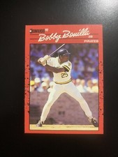 1990 DONRUSS Bobby Bonilla #290 (Very rare error card. No dot after Inc)
