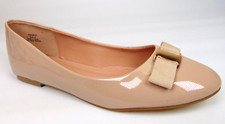 JOURNEE COLLECTION Womens KIM Metal Detail Almond Toe Slip On Flats Size 10.0 M