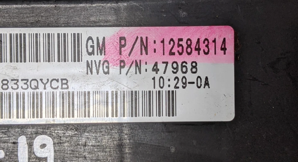 Chevrolet Tahoe 2003-07 módulo de control de caja de transferencia TCCM programado 12584314 Foto 2 de 2