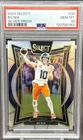 2024 Panini Select Bo Nix RC #30 Silver Prizm PSA 10 Denver Broncos BW3