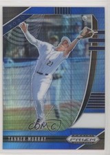 2020 Panini Prizm Draft Picks Blue & Carolina Hyper Tanner Murray #PDP125 im4