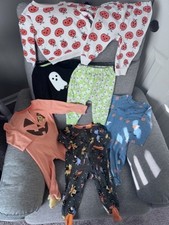 Disney Baby  Cat  Jack halloween theme bundle lot of 7 baby items 6-9 months