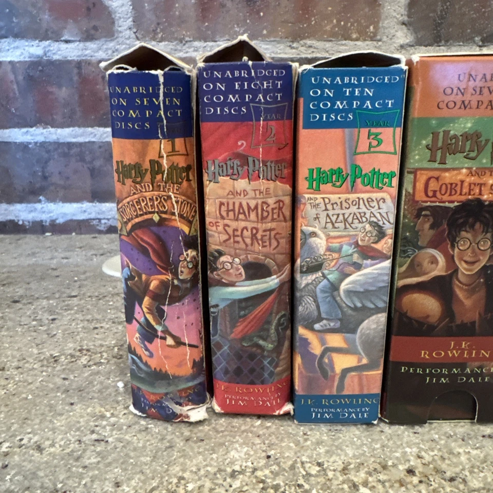 Harry Potter Complete Collection Audio CD Set Books 1 - 7⭐JK Rowling & Jim Dale - Image 2 of 4