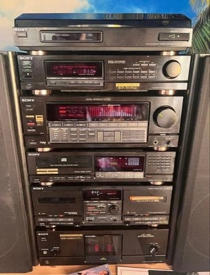 SONY LBT-V925 LIBERTY HI-FI STEREO SYSTEM RECORD PLAYER CASSETTE SONY LBT-V925 LIBERTY HI-FI STEREO SYSTEM RECORD PLAYER CASSETTE