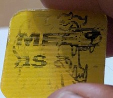 1966 Vintage Tilt Card Premium Cracker Jack Prize Speedy as a Turtle Toy