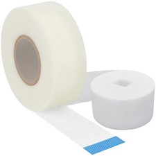 96x Fugendeckstreifen Glasfaser Fugenstreifen selbstklebend Gewebeband 50mm Gips