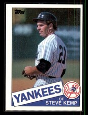 Steve Kemp 1985 Topps #120 New York Yankees