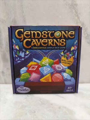 Gemstone Caverns Dice Puzzle Logic Game ThinkFun NEW