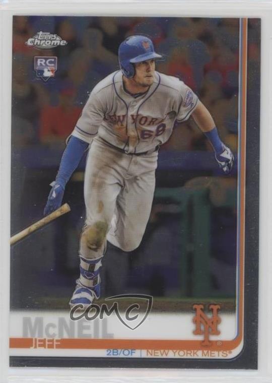 2019 Topps Chrome Jeff McNeil #152 6u5