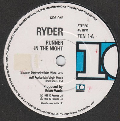 Ryder (2) - Runner In The Night