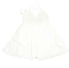 NEW Aerie Aeriecoze Crochet Tie Back Romper Romper Women's Regular Size S