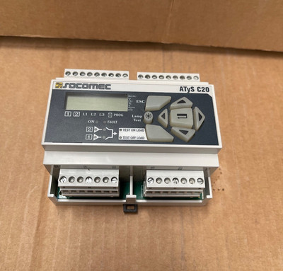 SOCOMEC   ATyS C20   Transfer Switch Controller   Ref 15993020