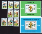 Zaire/Congo 1978 Stamps (blocks) Mi#Bl.18, 19, 558-65 MNH CV=71,5$