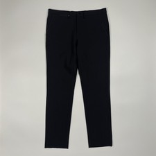 Versace Collection Men’s Navy Classic Dress Trousers Pants Size 48 Luxury