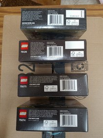 (4) *Factory Sealed* LEGO Star Wars Microfighters: (75074)(75075)(75126)(75321)