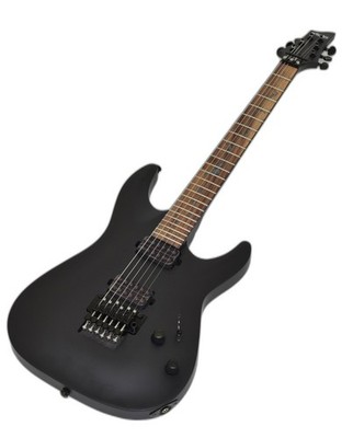 Schecter Damien-6 FR Guitar Satin Black B-Stock 1524