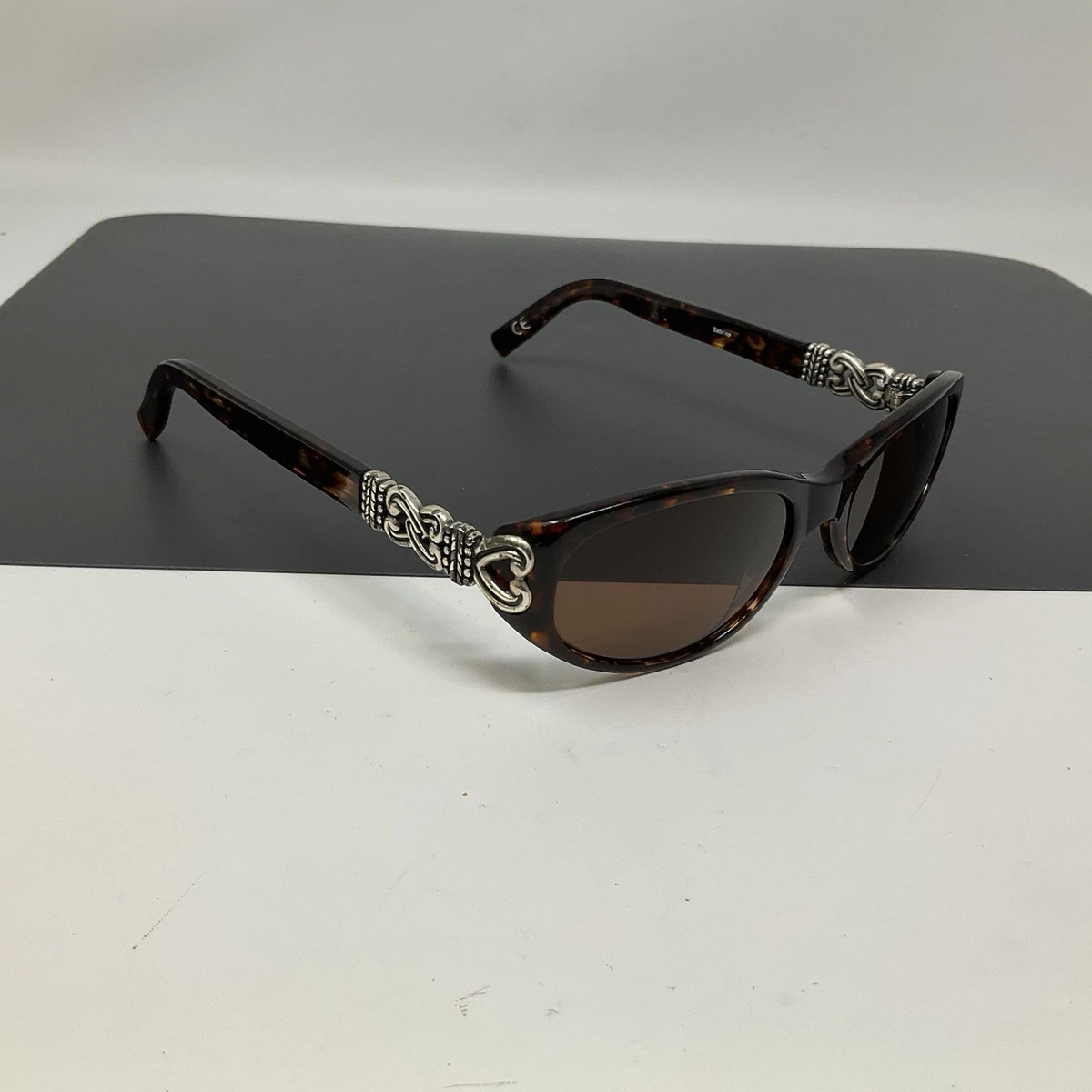 Brighton Glossy Black Sunglasses Brighton Black With Sun Clip-on main image 2