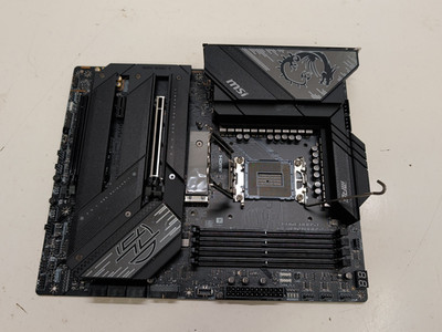 MSI MPG Z790 CARBON MAX LGA 1700 ATX Intel Motherboard UNTESTED/PARTS REPAIRS