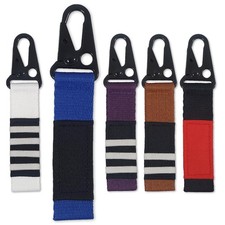 Keychain BJJ Belt Backpack Keyring Jiu Jitsu White Blue Purple Brown Black Blue