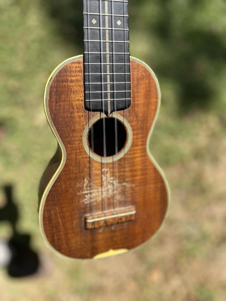 Vintage Martin Model 3K Ukelele Made In USA 1930-40 Koa Wood, Excellent Tone! - Image 4 of 4
