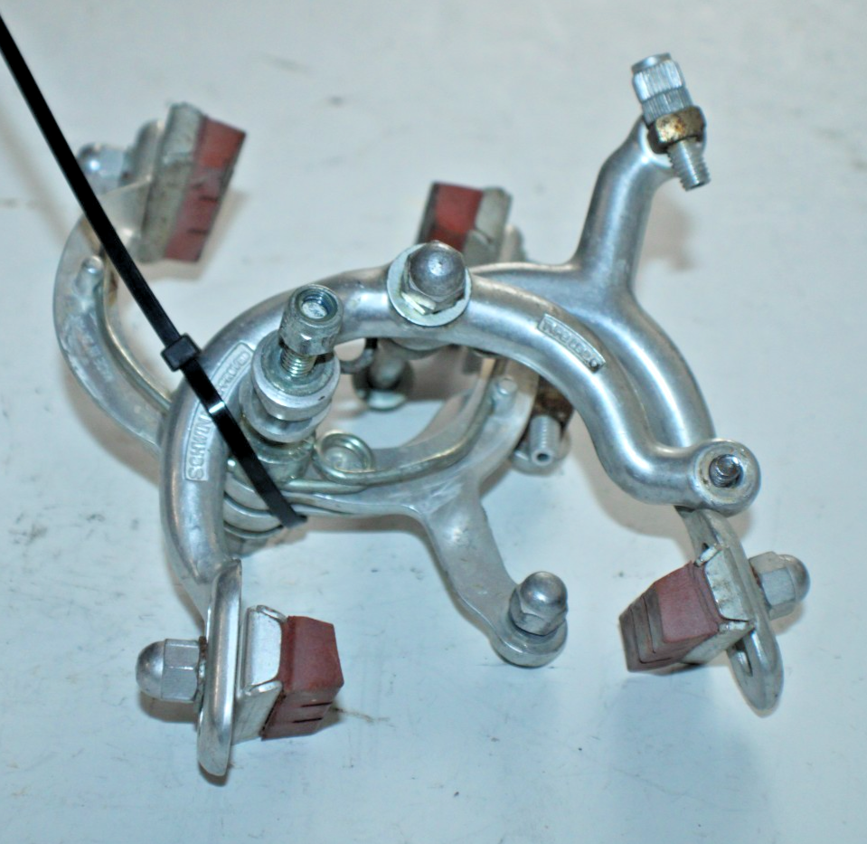 Vintage Schwinn Approved Brake Caliper Set 52-85mm Side-Pull Thru