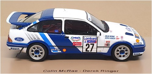 Spark 1/43 Scale S8708 - Ford Sierra RS Cosworth #27 Lombard RAC Rally 1989 - Picture 3 of 5