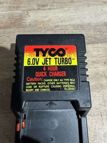 Tyco RC 6V (6.0V) Jet Turbo 4 Hour Quick Charger Model 2990 Charger Only - Picture 2 of 4