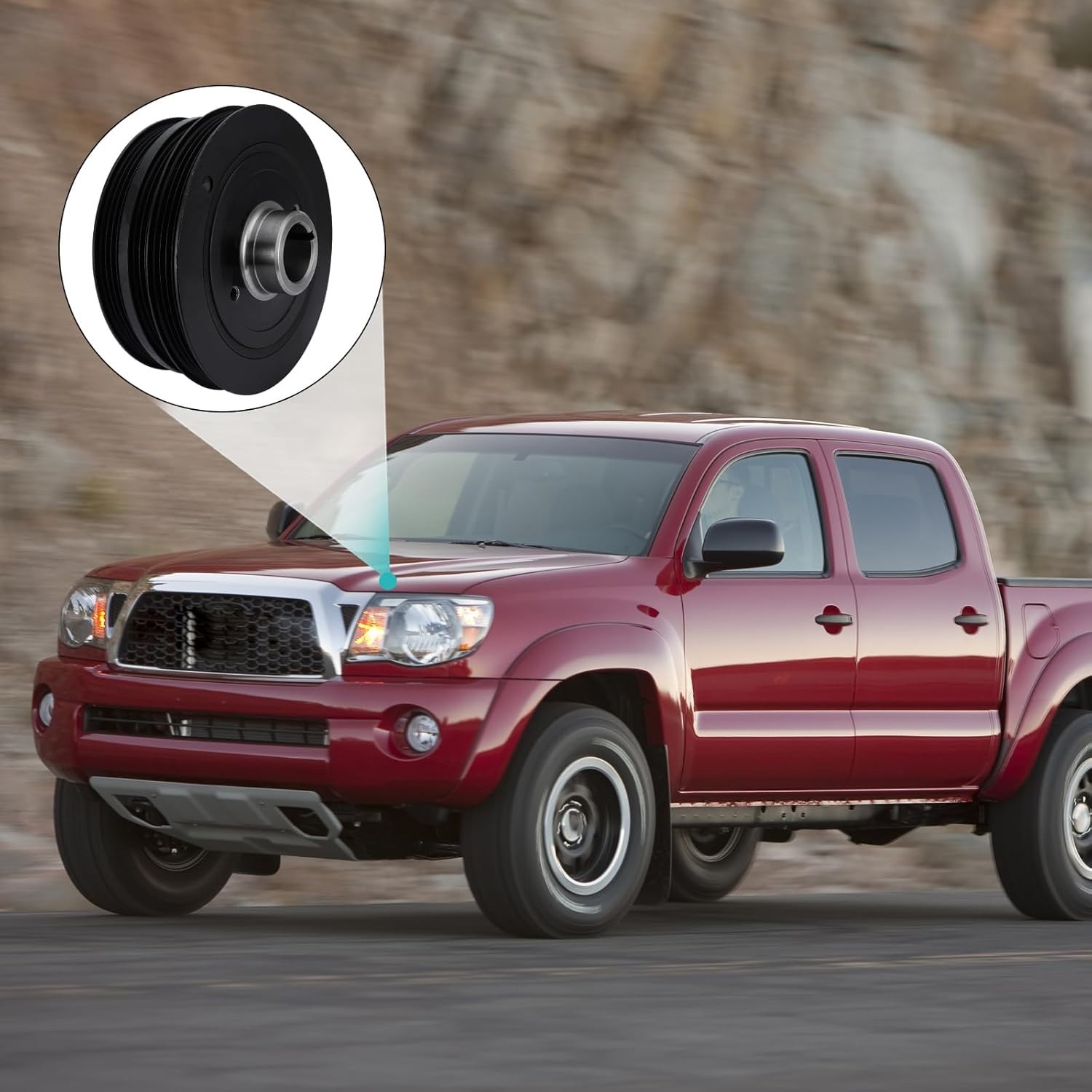 AULINK 594-201 Harmonic Balancer Crankshaft Pulley *NEW in Box* thumbnail 6