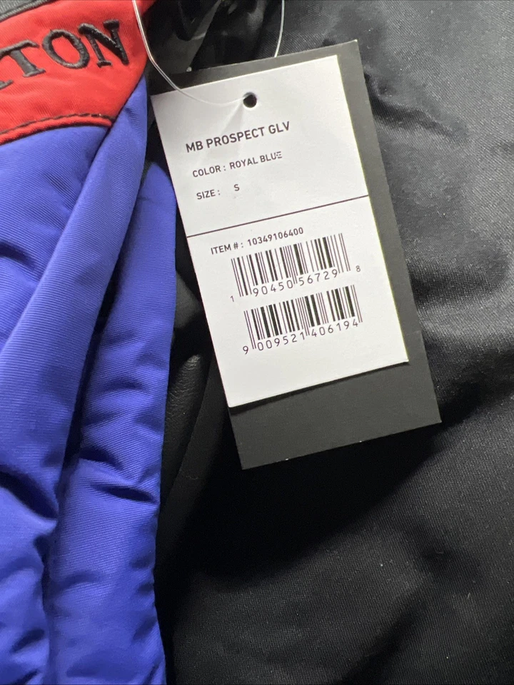 Guantes Burton Para Hombres Prospect Under Glove Azul Real Medio Invierno Talla S Foto 3 de 4