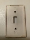 Vintage Ceramic, Blue Floral, Switch Plate Cover.. Guc! — photo 3