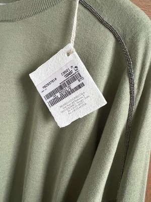 Brunello Cucinelli Pullover, Tolle Farbe,  NP 1.179,00  NEU Luxus PUR, Gr. M