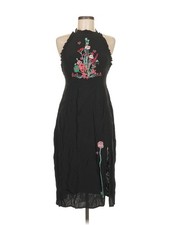 Rixo London Women Black Cocktail Dress S