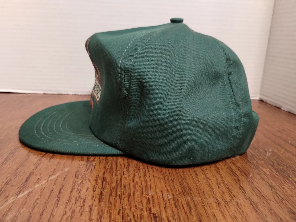 复古 Buckmasters Member Forest 绿帽美国制造 — 第 2/4 张图片