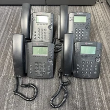 Set of Four Polycom VVX 311 Corded Business Media Phone System Lightly Used