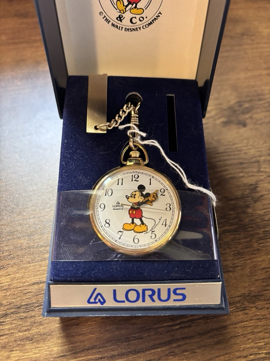 Mickey Mouse Pocket Watch for sale | eBay