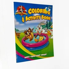 Looney Tunes Coloring & Activity Book 2010 Easy Tear-Out Pages Vision Street