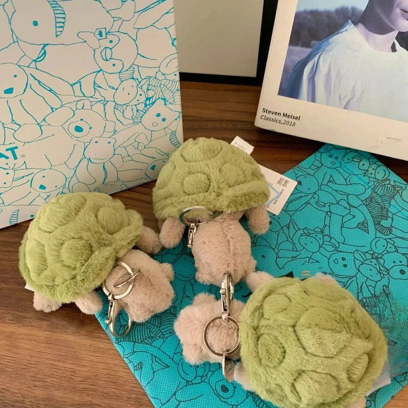 Original Mr. Timmy Turtle Pendant Keychain Cute Girl Bag Doll Plush Toy Doll - Bild 4 von 4
