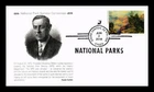 DR JIM STAMPS US COVER GRAND CANYON NATIONAL PARK FDC PANDA THERMOGRAPHED