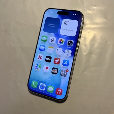 Apple iPhone 17 Pro - 256GB (Unlocked)   WORKS GREAT -   (#c107)