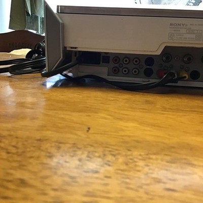 SONY PSX DESR-7500 Game Console Junk Power On Stops After Title