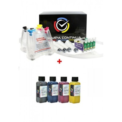 Sistema CISS Vuoto Ricaricabile PrinterMate Per Stampante Epson Stylus R1900 – Cartucce T087/87